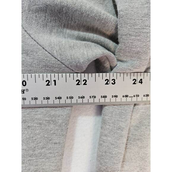 Vision Streetwear LOGO Mens Long Sleeve Hoodie Color Grey Size M - Picture 7 of 8